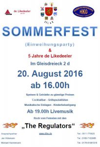 Sommerfest SFL 2016